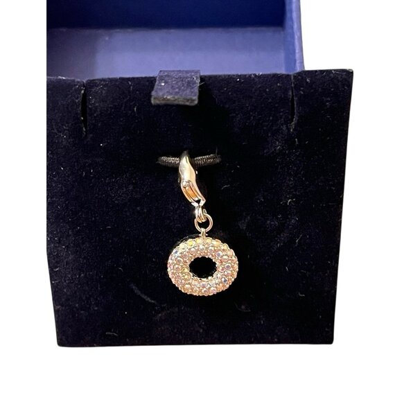 Swarovski Circle Of Love Silver Tone Charm or Pendant New in Box Gift - Picture 3 of 4